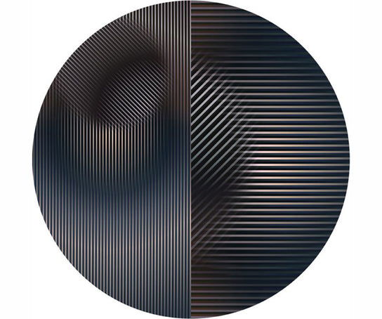 Trichroic Hoxton – Round Rug Moooi