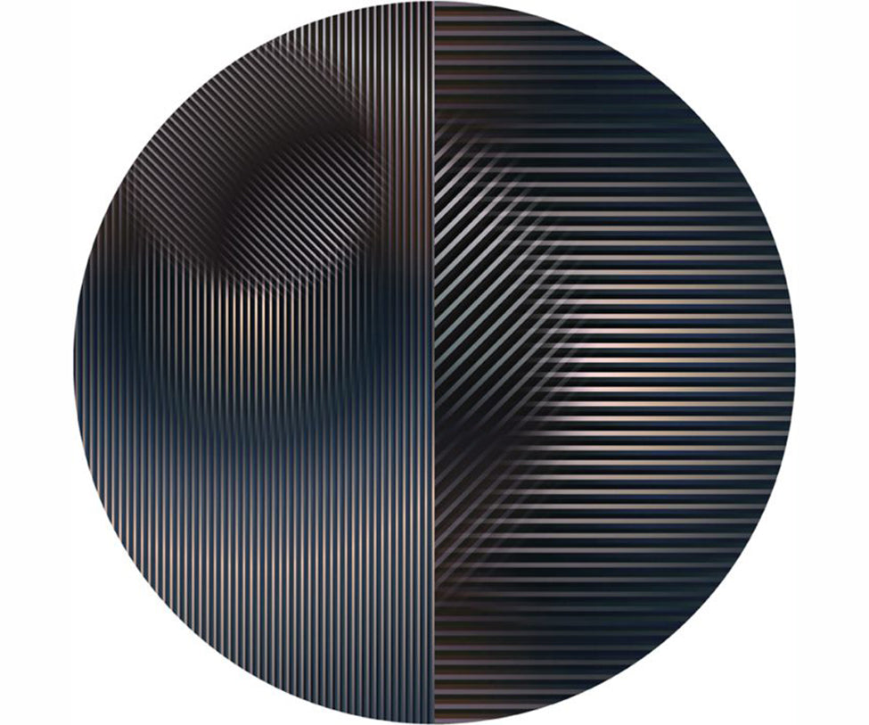 Trichroic Hoxton – Round Rug Moooi