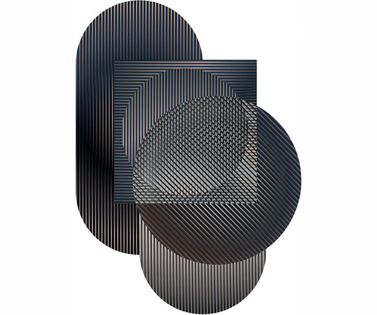 Trichroic Hoxton – Shapes Rug Moooi