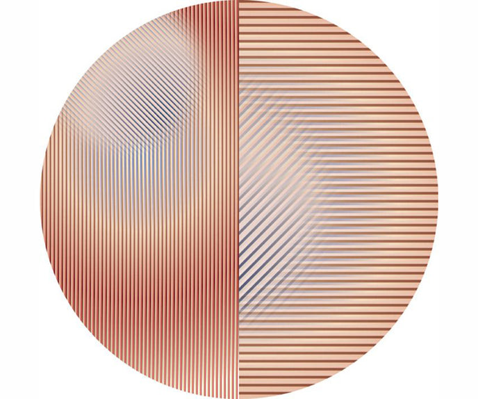 Trichroic Dalston – Round Rug Moooi