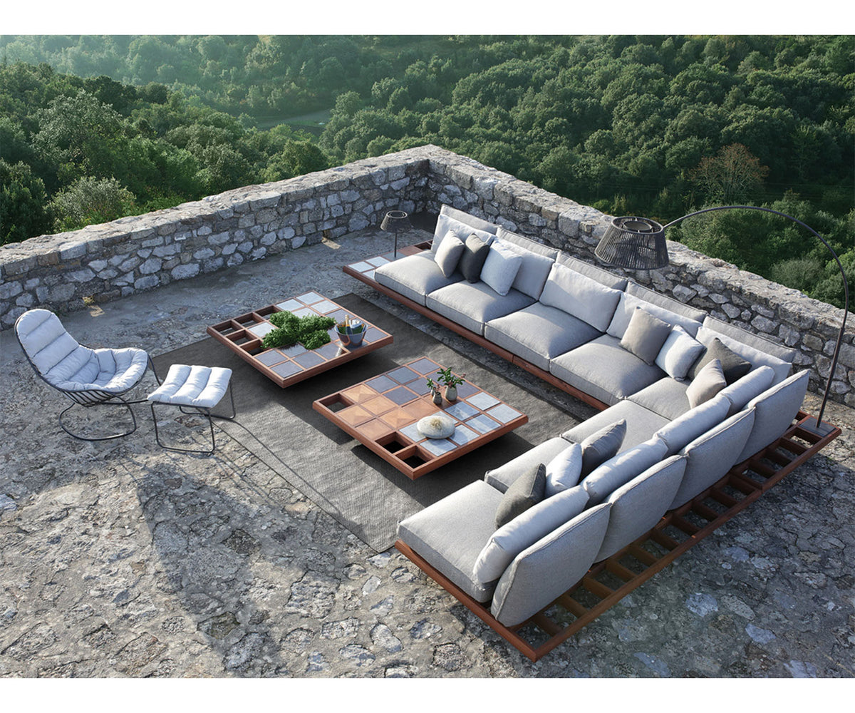 Mozaix Outdoor Lounge Set Mahogany Royal Botania
