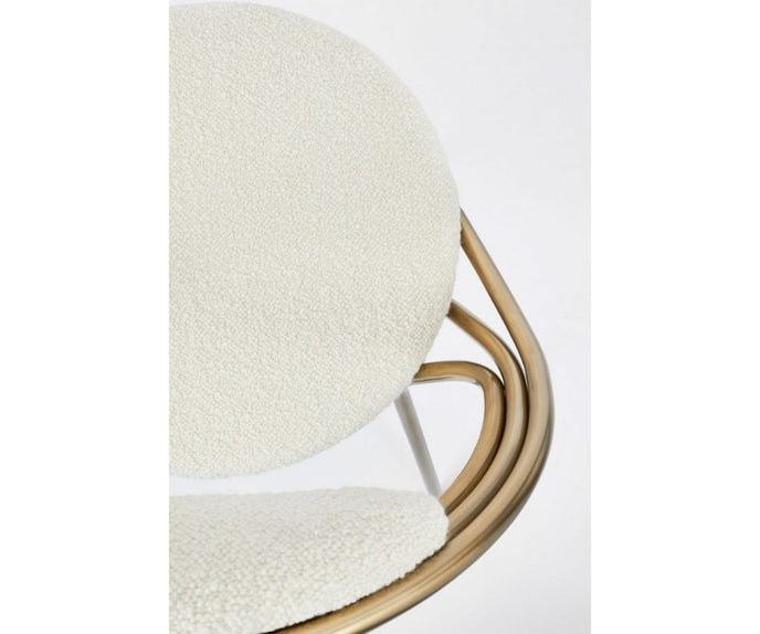 High end Musico Chair - Satin Brass by Lee Broom Casa Design