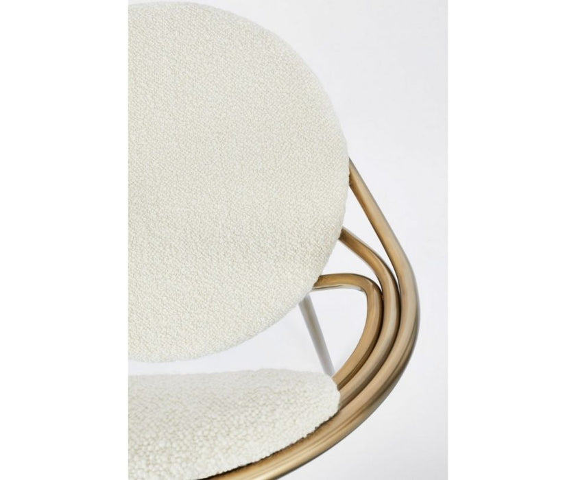 High end Musico Chair - Satin Brass by Lee Broom Casa Design