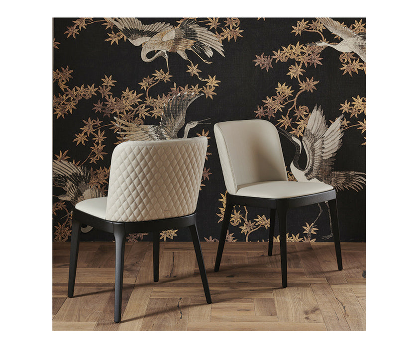 High end Magda Couture Dining Chair by Cattelan Italia Casa Design