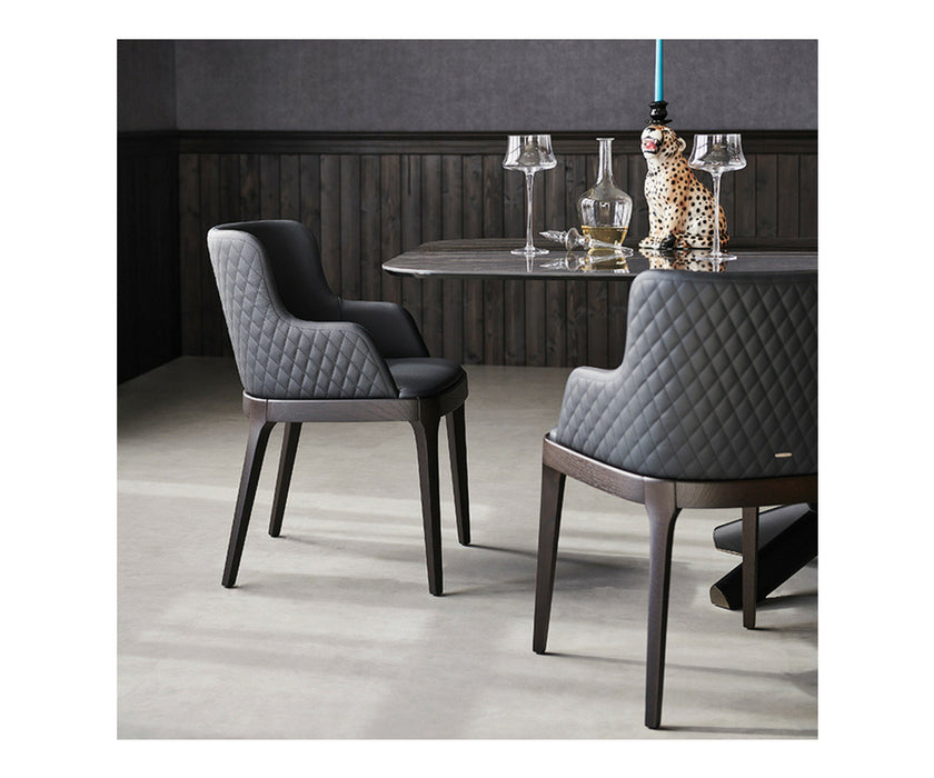 High end Magda Couture Dining Chair by Cattelan Italia Casa Design