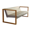 High end Banca Lounge Teak Sofa by Fueradentro Casa Design