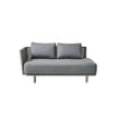 High end Moments 2-Seater Sofa Right Module by Cane Line Casa Design