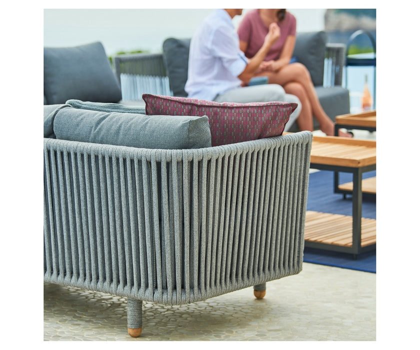 High end Moments 2-Seater Sofa Right Module by Cane Line Casa Design