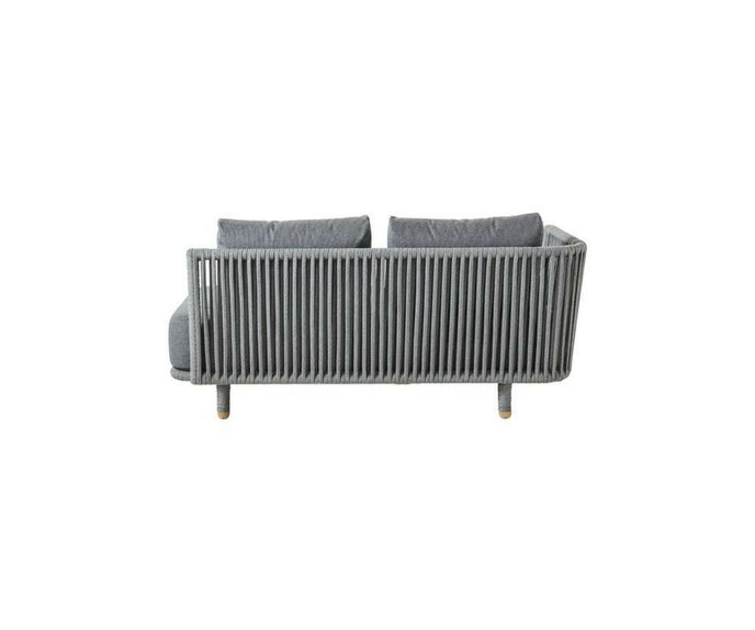 High end Moments 2-Seater Sofa Right Module by Cane Line Casa Design