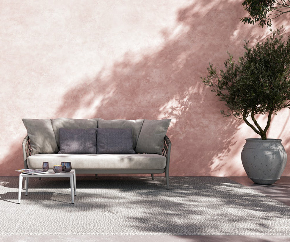 Limited Edition Alfresco Dune Rug Outdoors Gray