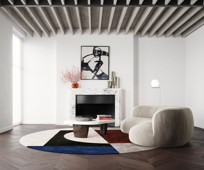Bauhaus Pure Wool Rug Limited Edition