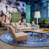 Delft Blue Plate Rug Moooi
