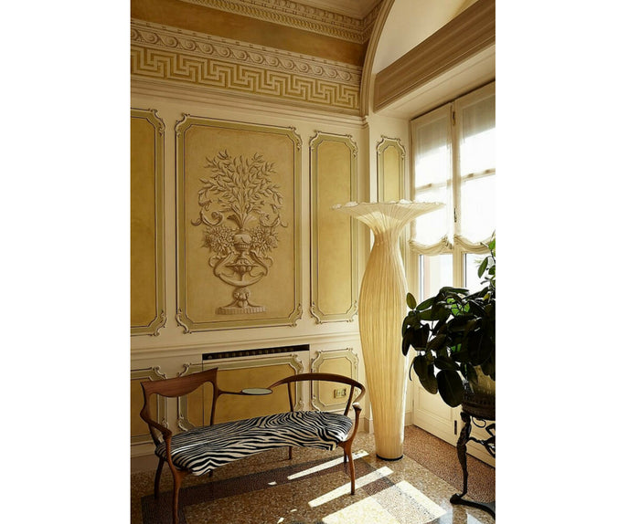 Morning Glory Floor Lamp Aqua Creations