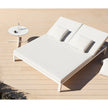High end Nak Double Deckchair by Bivaq Casa Design