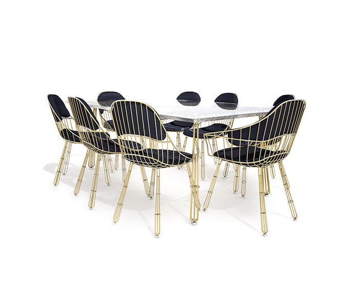 Nodo Dining Armchair Myface