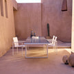 High end Natal Alu Dining Chair by Tribù Casa Design