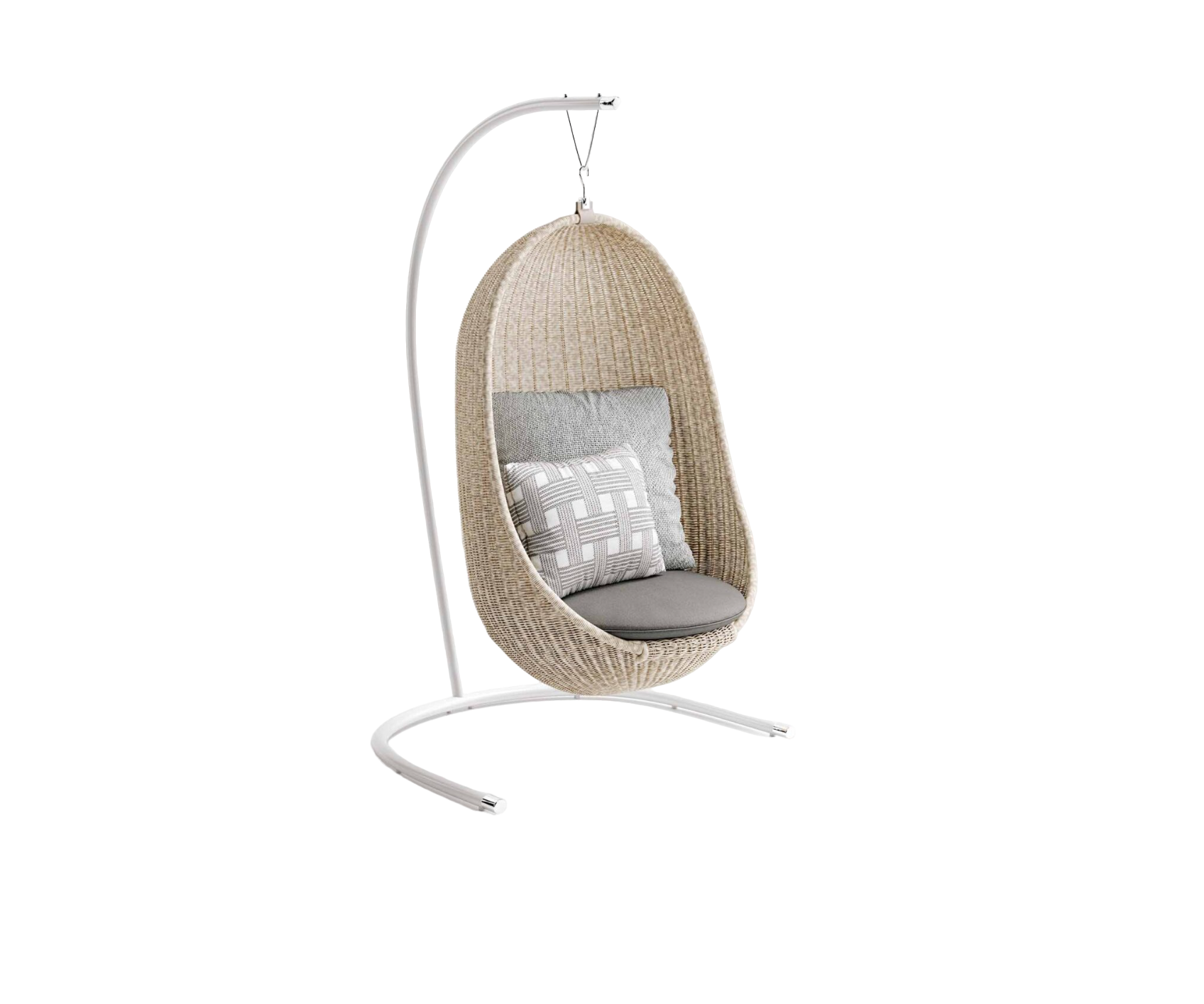 Nest swing discount chair with stand