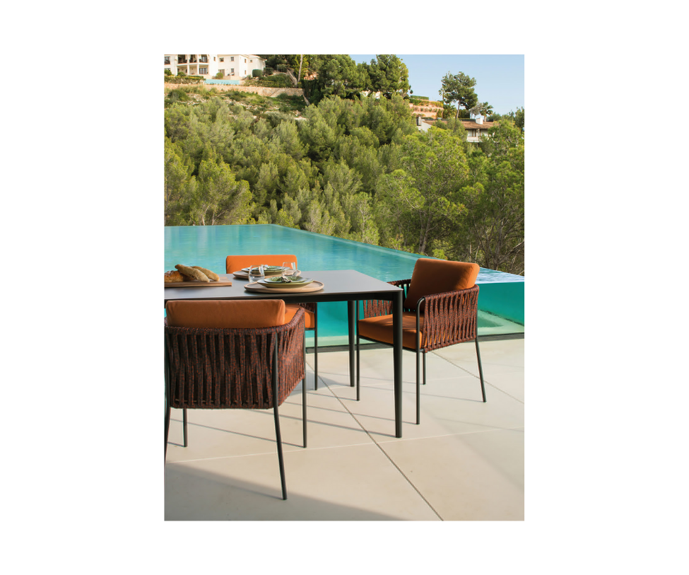 High end Nido Outdoor Dining Armchair by Expormim Casa Design