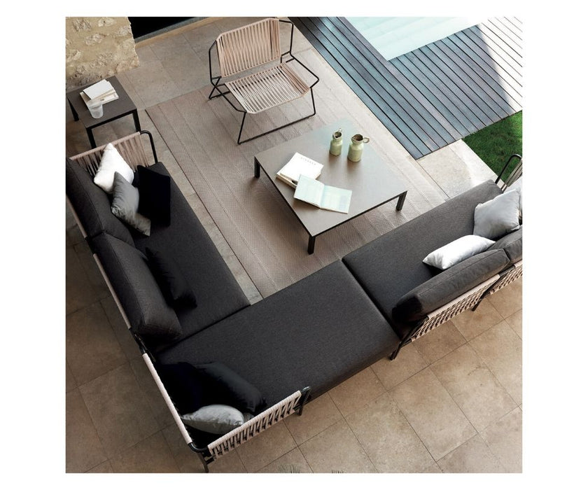High end Nido Outdoor Hand-Woven Left Chaise Longue by Expormim Casa Design
