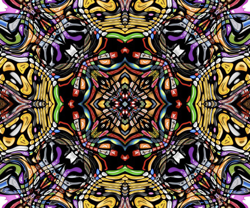 Dazzling Dialogues Rug 1  Moooi