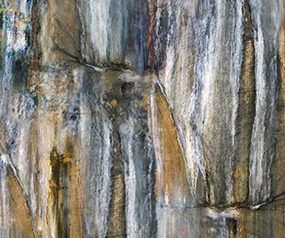 Nordic Waterfall LED Wallpaper Meystyle