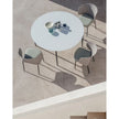 High end Nude Outdoor Round Dining Table by Expormim Casa Design