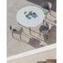 High end Nude Outdoor Round Dining Table by Expormim Casa Design