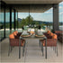 High end Nude Outdoor Rectangular Dining Table by Expormim Casa Design