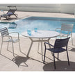 High end Ocean Round Dining Table by Ethimo Casa Design