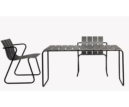 Ocean Table Black for 4 Mater