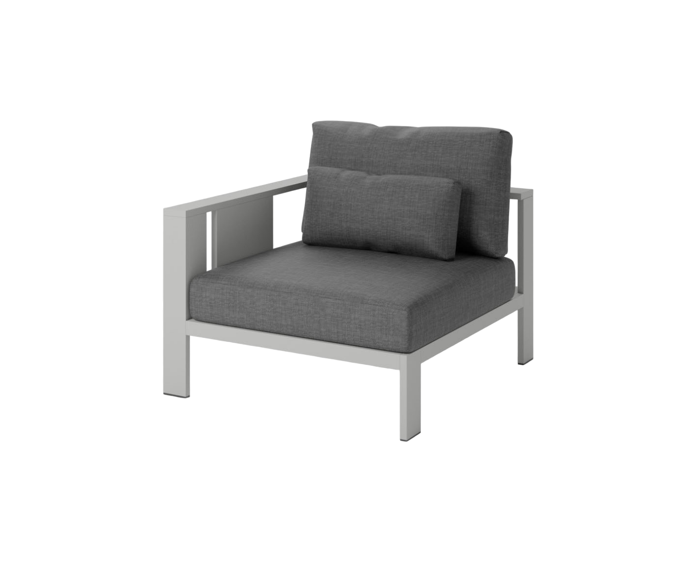 Beam Alu Lateral Sofa Module R | Oiside