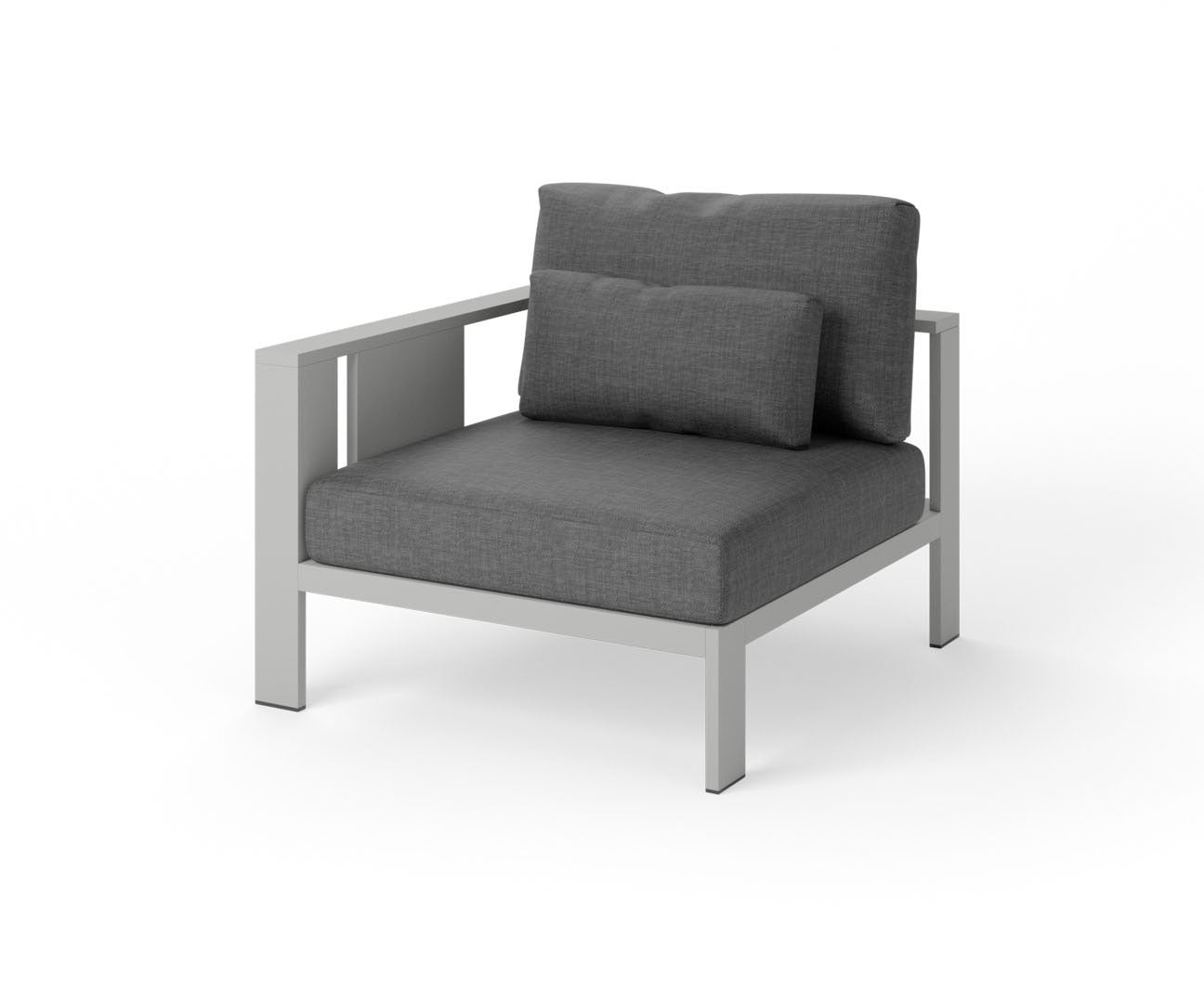 Beam Alu Lateral Sofa Module R | Oiside