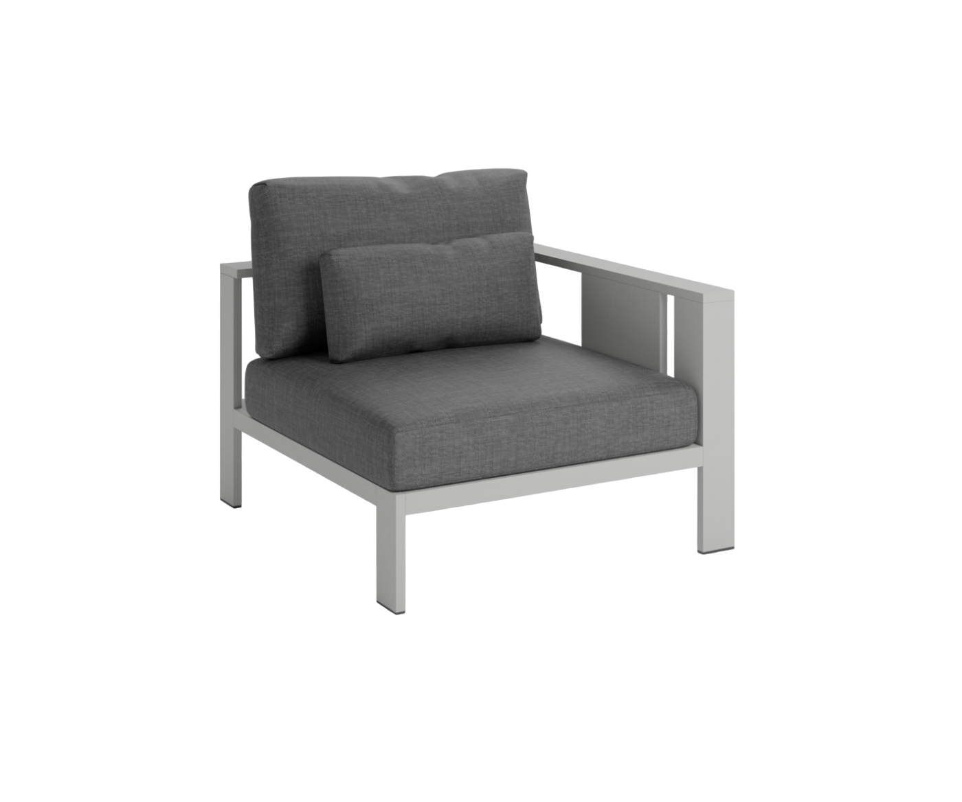 Beam Alu Lateral Sofa Module L | Oiside