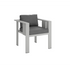 Beam Alu Conversation Armchair | Oiside 