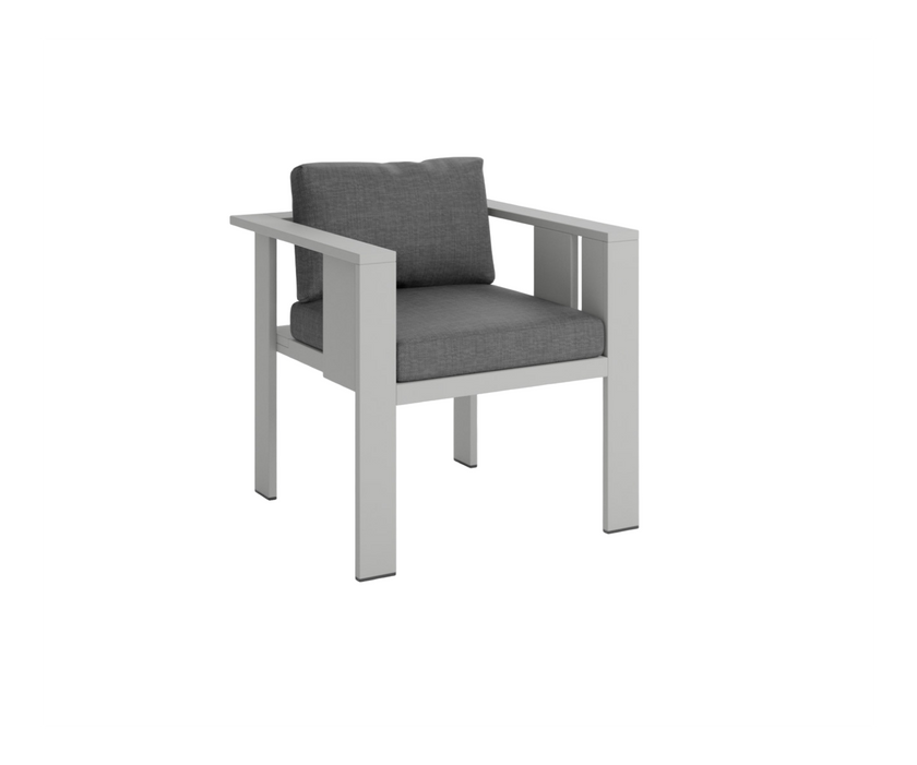 Beam Alu Conversation Armchair | Oiside 