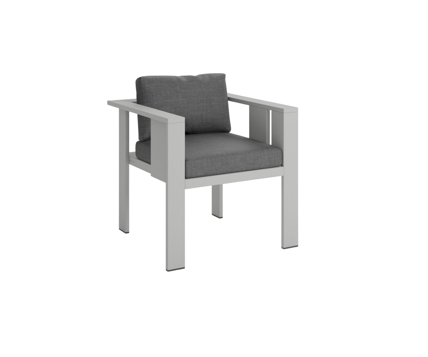 Beam Alu Conversation Armchair | Oiside 