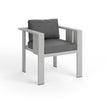 Beam Alu Conversation Armchair | Oiside 
