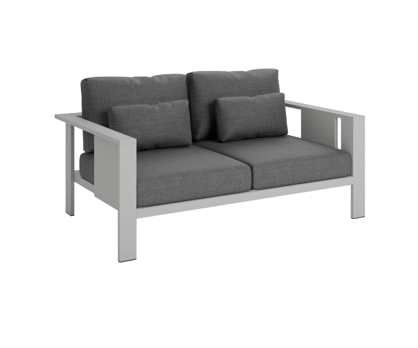 Beam Alu Two Seater Sofa | Oiside