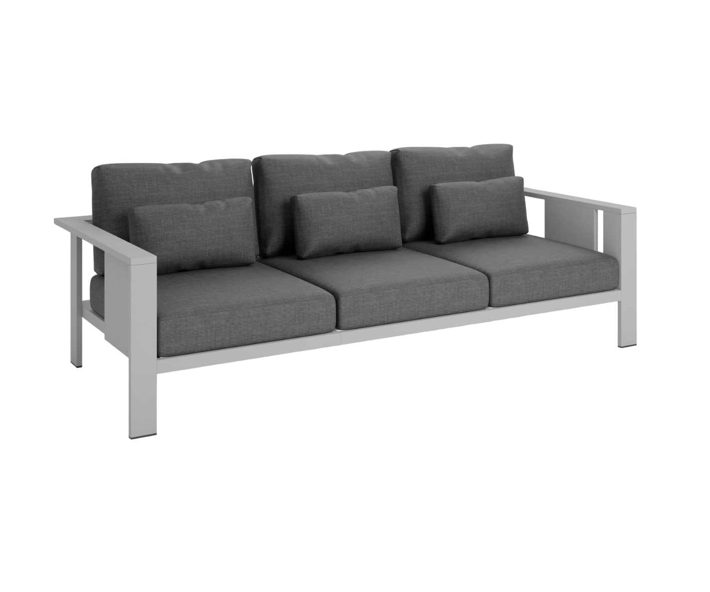 Beam Alu Three Seater Sofa | Oiside