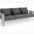 Beam Alu Three Seater Sofa | Oiside