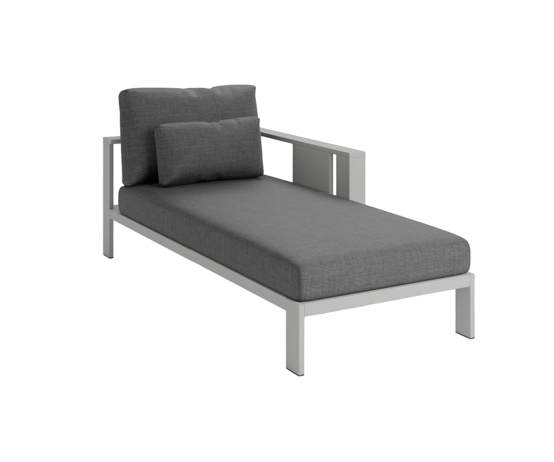 Beam Alu Chaise Lounge L | Oiside