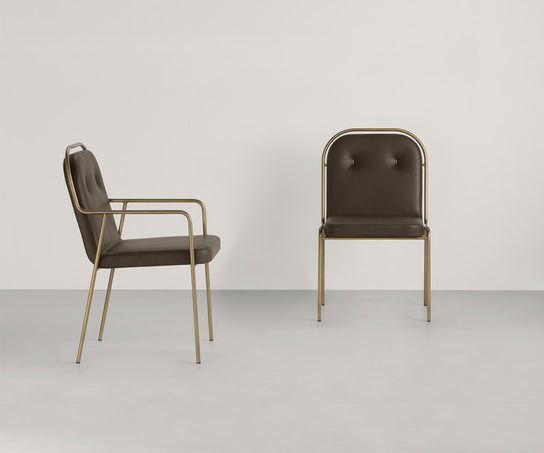 High end Olimpia Dining Chair by Frag Casa Design
