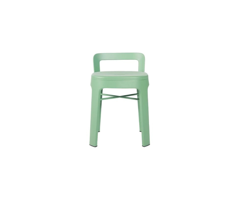 High end Ombra Stool With Backrest by RS Barcelona Casa Design