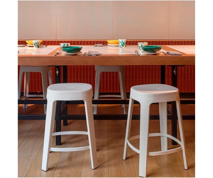 High end Ombra Backless Stool by RS Barcelona Casa Design