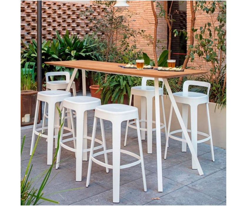 High end Ombra Backless Stool by RS Barcelona Casa Design