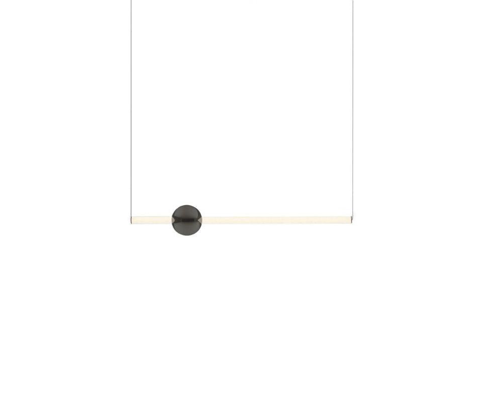 High end Orion Tube Light Polished Gunmetal by Lee Broom Casa Design