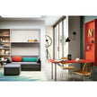 High end Oslo Wall Bed With Sofa by Clei Casa Design