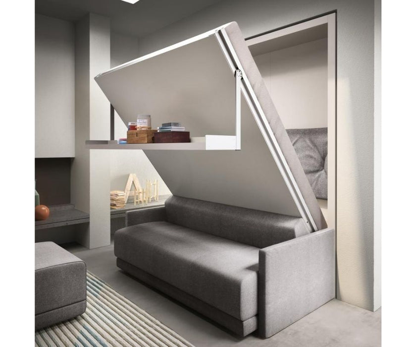High end Oslo Wall Bed With Sofa by Clei Casa Design
