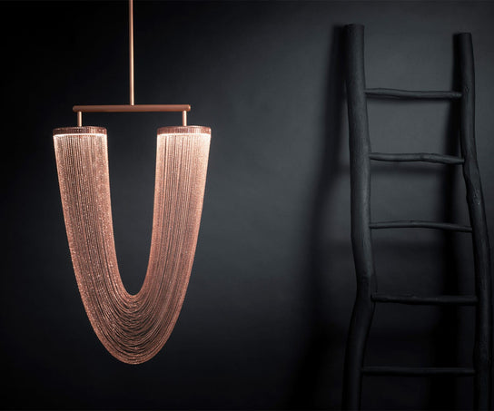 High end Otero Small Pendant by Larose Guyon Casa Design