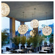 High end Fil de Fer Outdoor Suspension Lamp by Catellani & Smith Casa Design